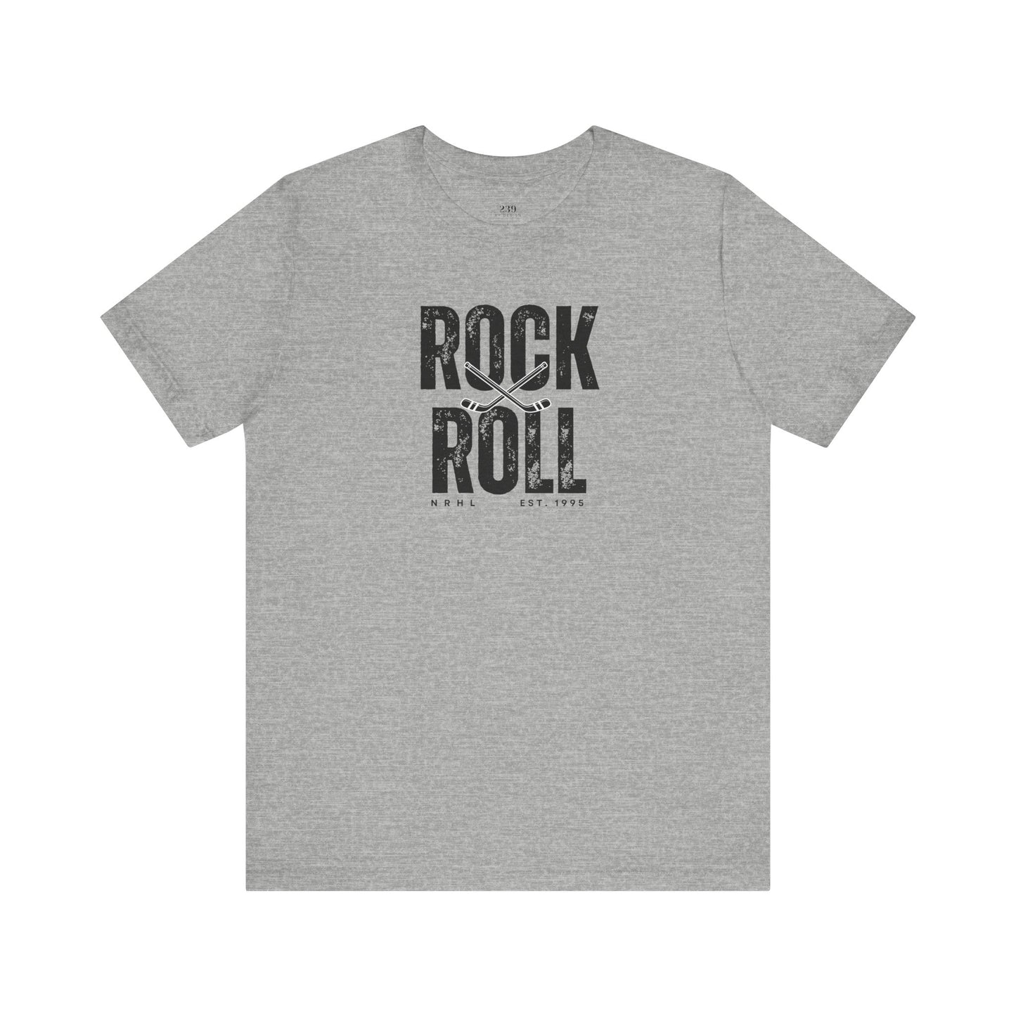 Rock & Roll Vintage Roller Hockey Unisex Tee