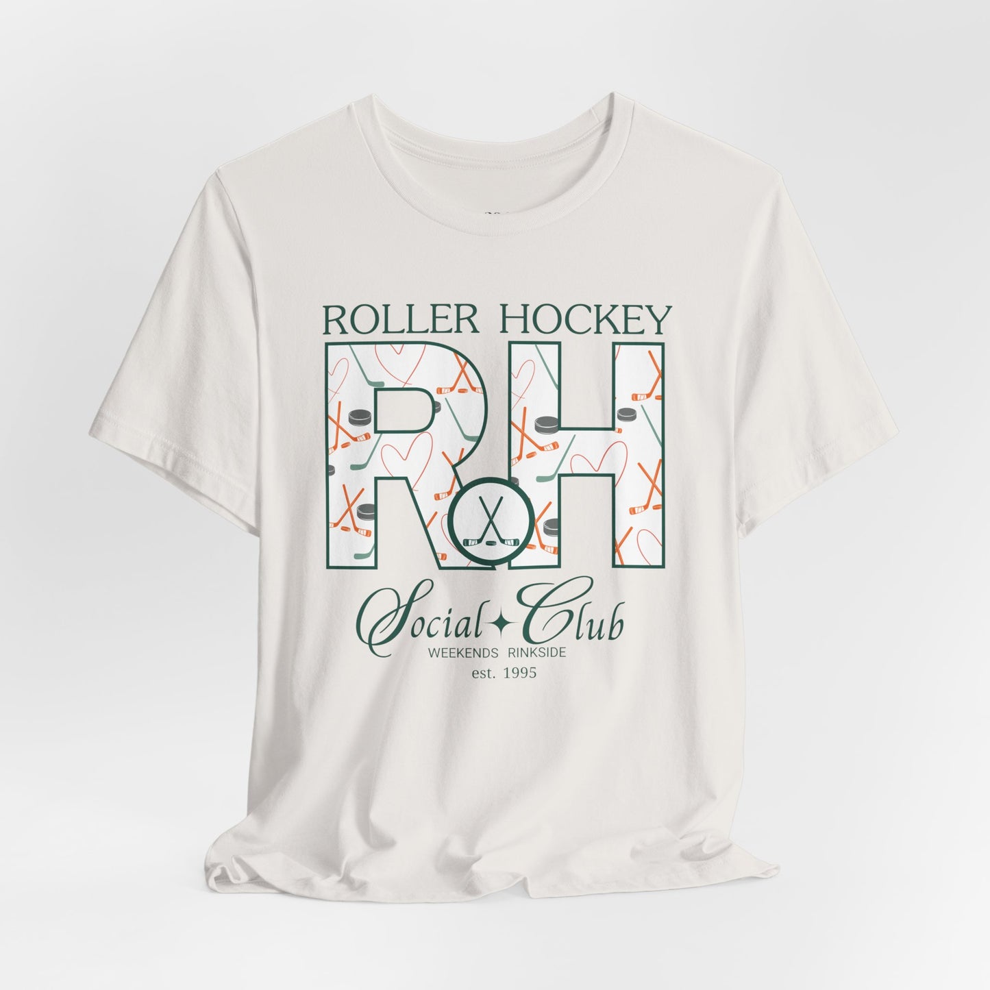 Roller Hockey Social Club Tee - Unisex Jersey Short Sleeve Shirt