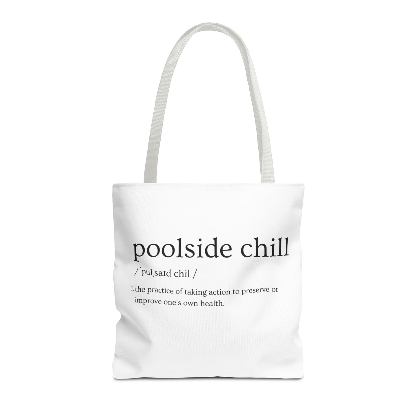Poolside Chill Tote Bag