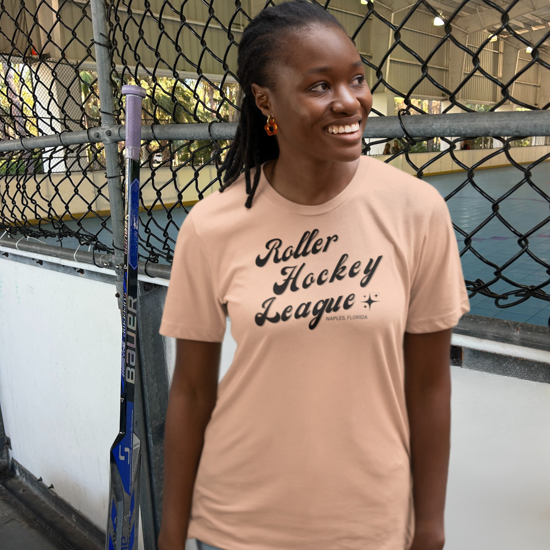 Women's Vintage Roller Hockey League Tee