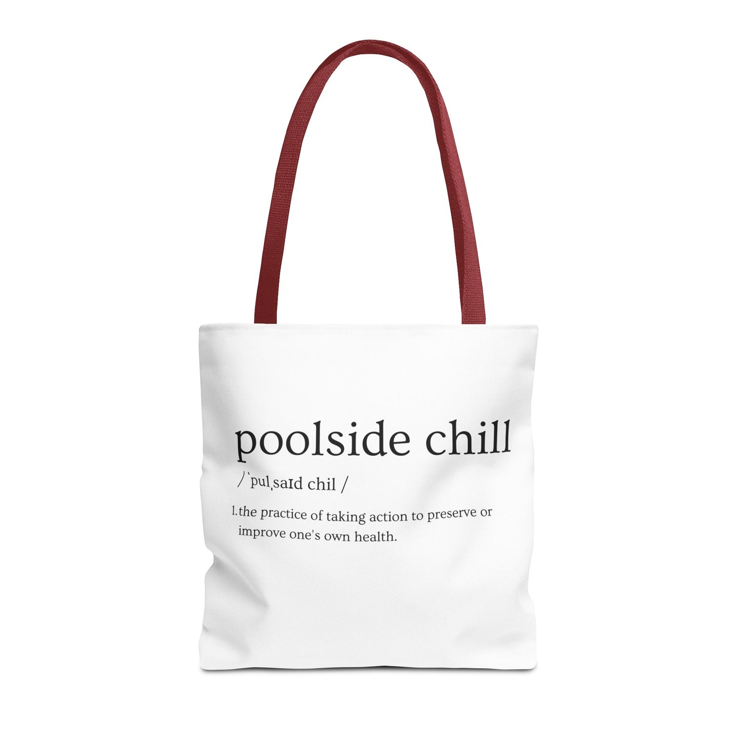 Poolside Chill Tote Bag