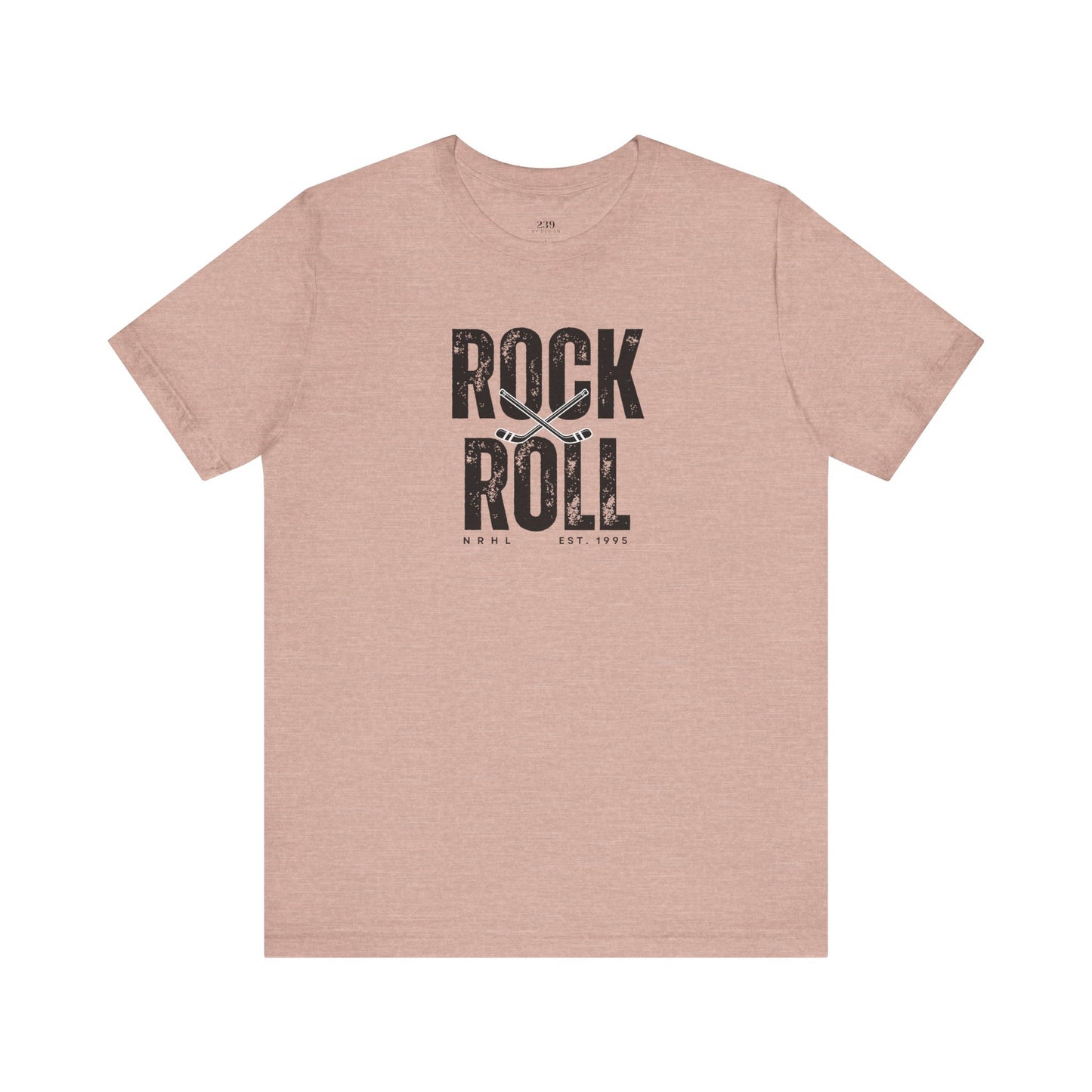 Rock & Roll Vintage Roller Hockey Unisex Tee