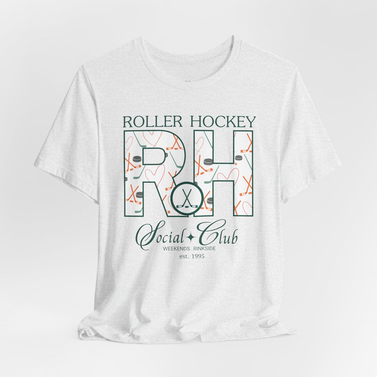 Roller Hockey Social Club Tee - Unisex Jersey Short Sleeve Shirt