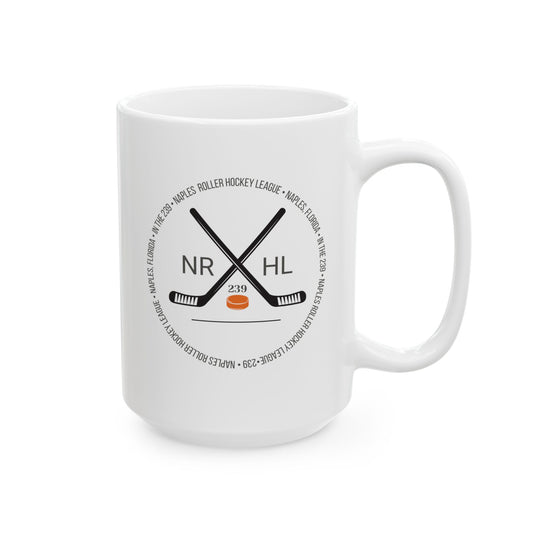 Naples Roller Hockey League Mug 15 oz. Circular Design