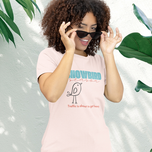 Snowbird Season Tee for Women