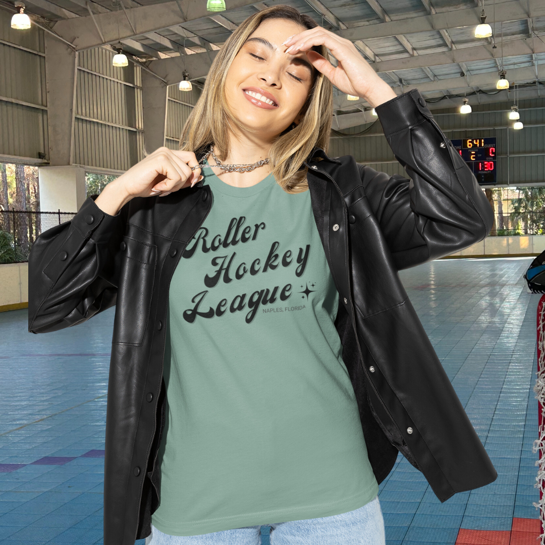 Roller Hockey League Tee