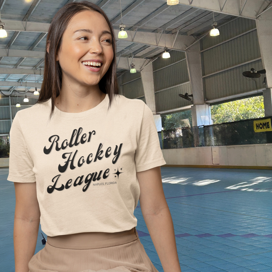 Roller Hockey League Tee