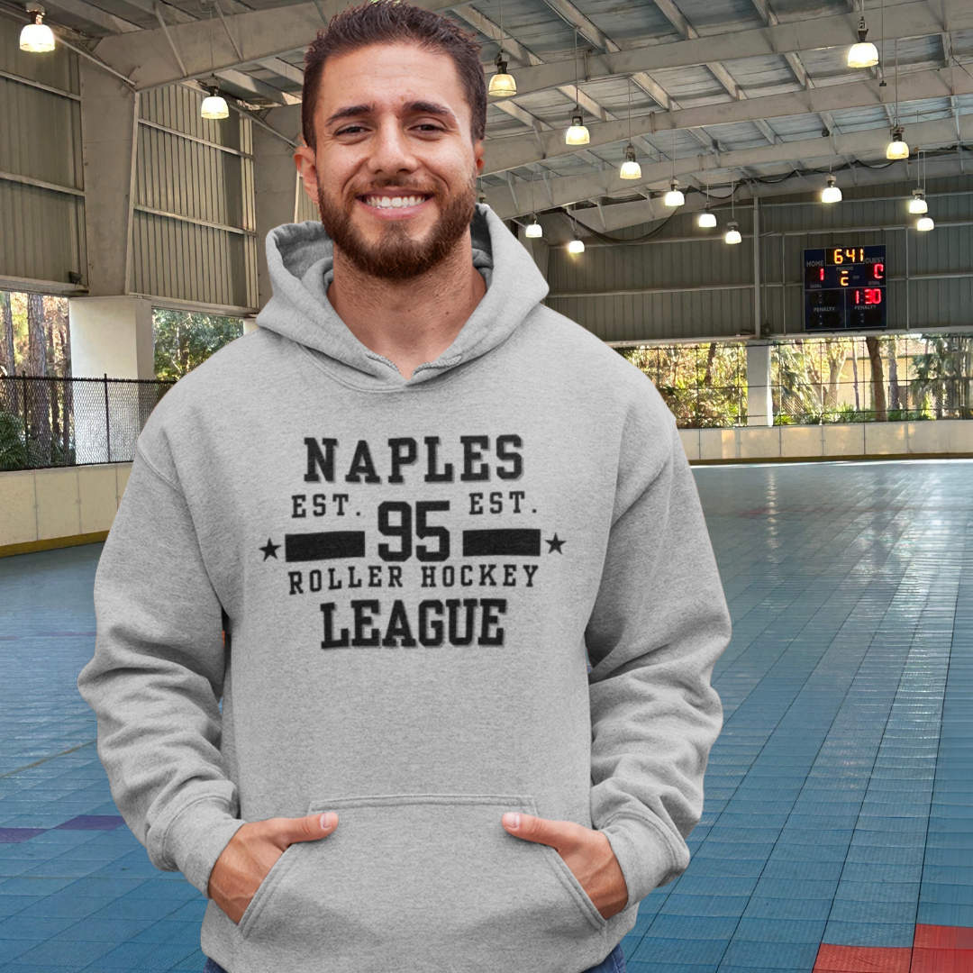 Sporty Naples Roller Hockey League Unisex Hoodie