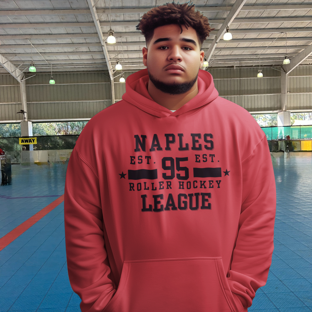 Sporty Naples Roller Hockey League Unisex Hoodie