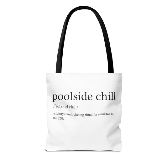 Poolside Chill Tote Bag