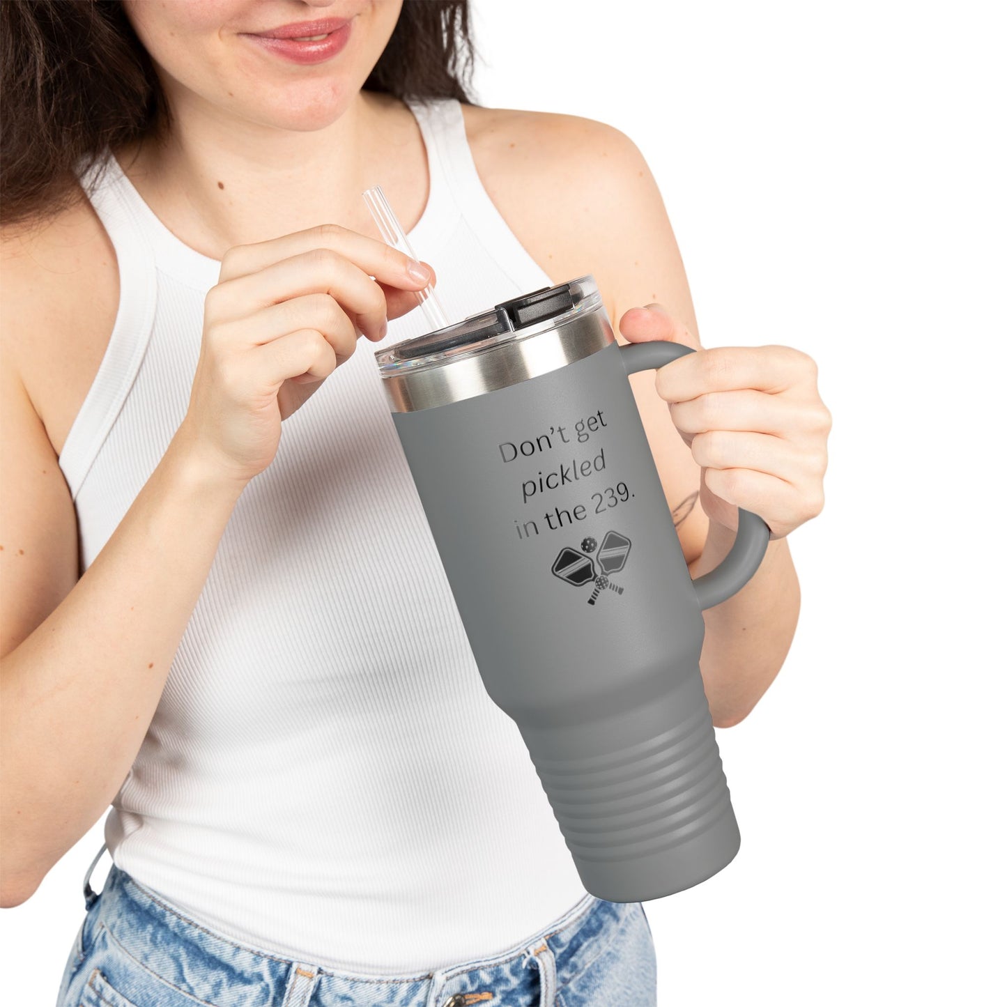 Don't Get Pickled 40oz Insulated Travel Mug