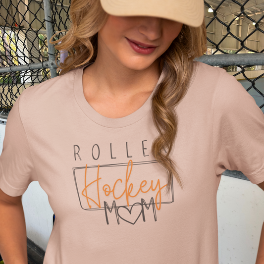 Roller Hockey Mom Graphic T-Shirt
